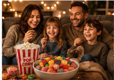 Movie night sweets